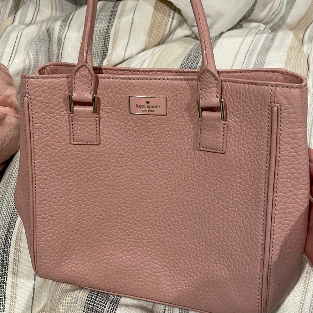 Kate Spade pale pink purse